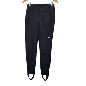 Obermeyer Jinks ITB Womens Softshell Stirrup Pants Ski Black Size 2 Style 151100